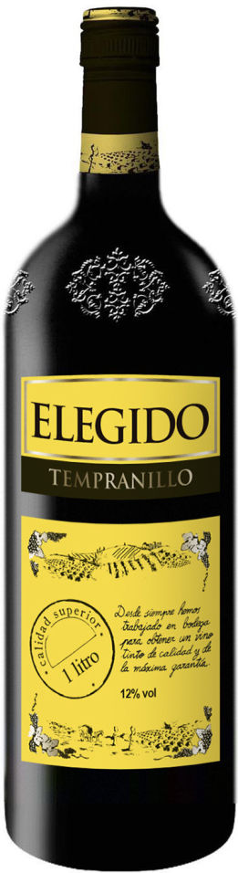 Отзывы о Вине Elegido Tempranillo красном сухом 12% 1л Отзывы о Вине Elegido Tempranillo красном сухом 12% 1л