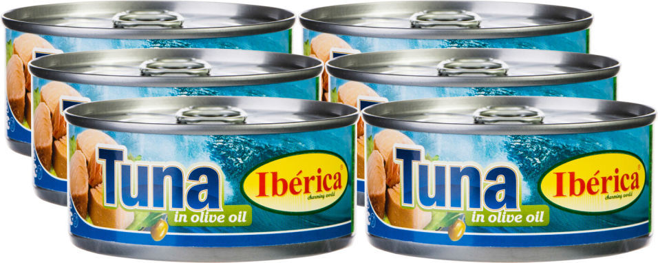 Тунец Iberica в оливковом масле 160г (упаковка 3 шт.)