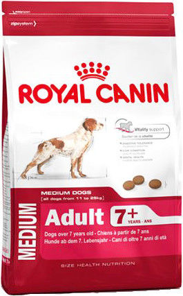 Сухой корм для собак Royal Canin Adult Medium 7+ Птица 4кг Сухой корм для собак Royal Canin Adult Medium 7+ Птица 4кг