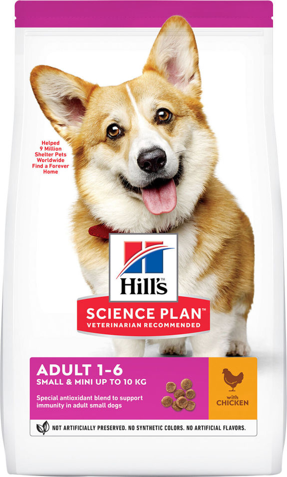 Сухой корм для собак Hills Science Plan для здоровья кожи и шерсти с курицей 6кг Сухой корм для собак Hills Science Plan для здоровья кожи и шерсти с курицей 6кг