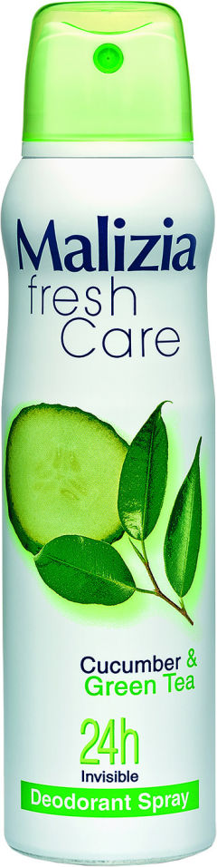 Дезодорант Malizia Fresh care cucumber & green tea 150мл