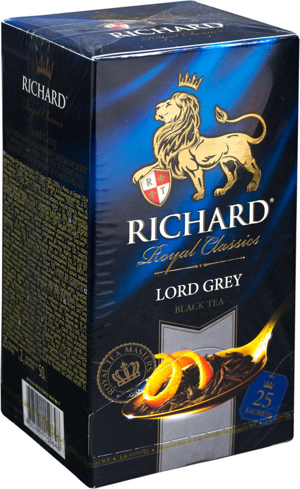 Чай черный Richard Lord Grey 25 пак