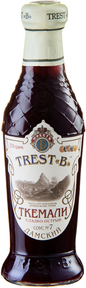Соус Trest B Ткемали Дамский сладко-острый №7 270г
