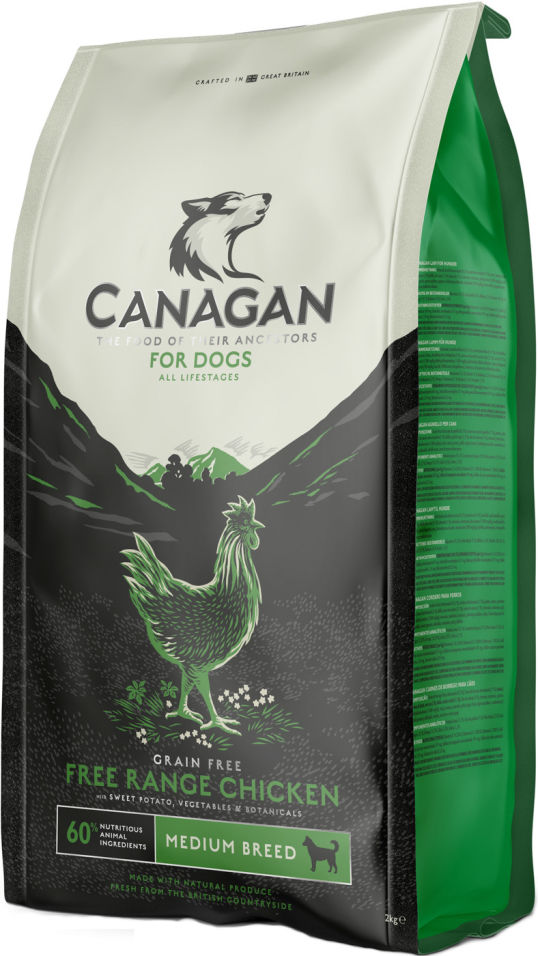 Сухой корм для собак Canagan Free-Run Chicken для всех пород Цыпленок 6кг Сухой корм для собак Canagan Free-Run Chicken для всех пород Цыпленок 6кг