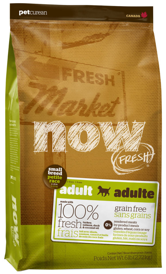 Отзывы о Сухом корме для собак Now Fresh Adult для мелких пород беззерновой с индейкой уткой и овощами 2.72кг Отзывы о Сухом корме для собак Now Fresh Adult для мелких пород беззерновой с индейкой уткой и овощами 2.72кг
