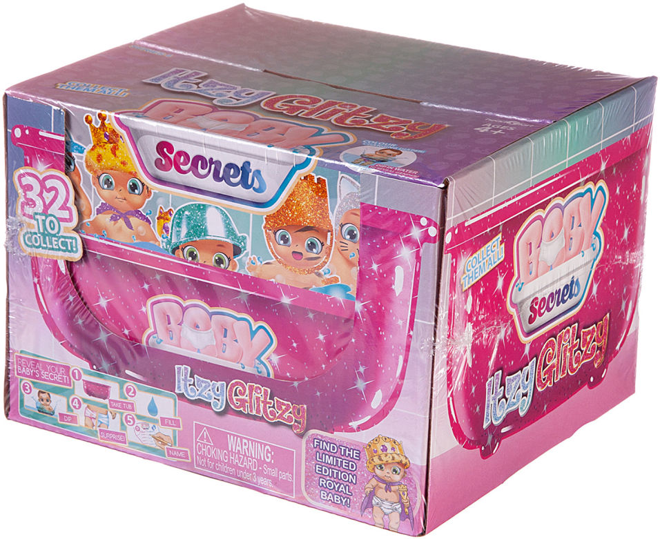 Кукла коллекционная Headstart Baby Secrets в ванной