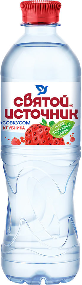 Вода Святой Источник со вкусом клубники негазированная 500мл 35₽