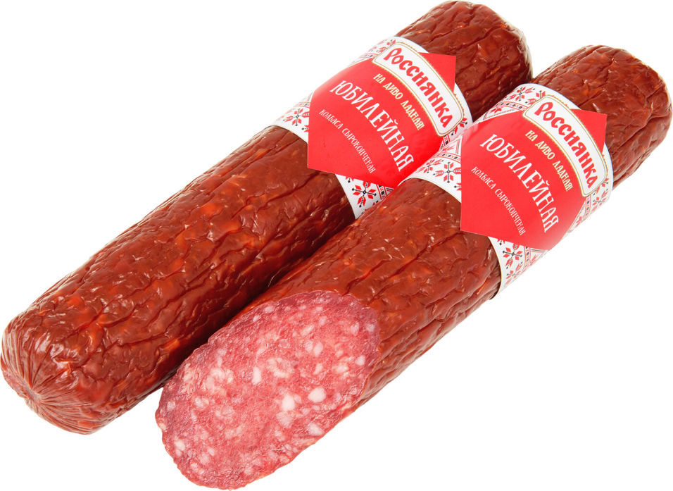 Колбаса Россиянка Юбилейная сырокопченая 200г