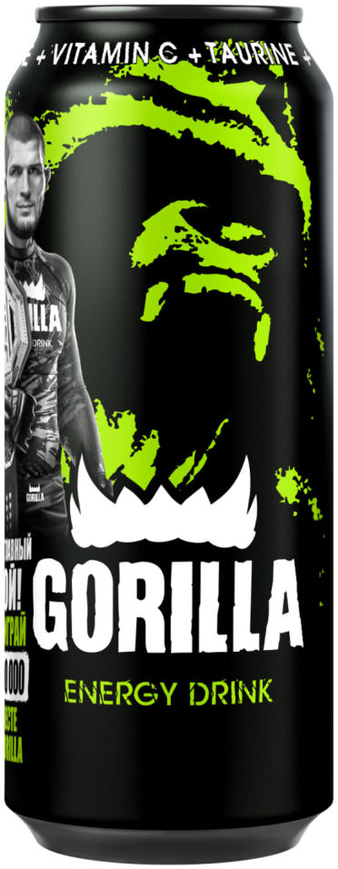 Напиток Gorilla энергетический 450мл