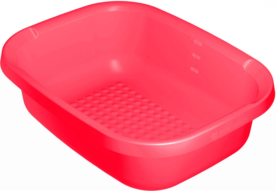 Таз Fun Box Comfort прямоугольный 18л в ассортименте