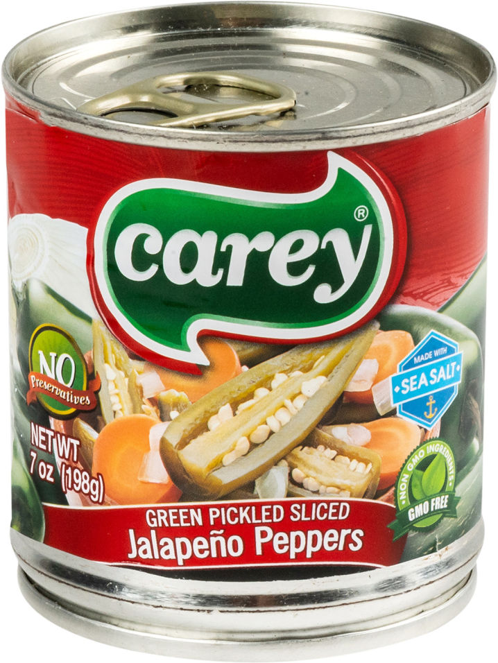 Халапеньо Carey дольки 198г