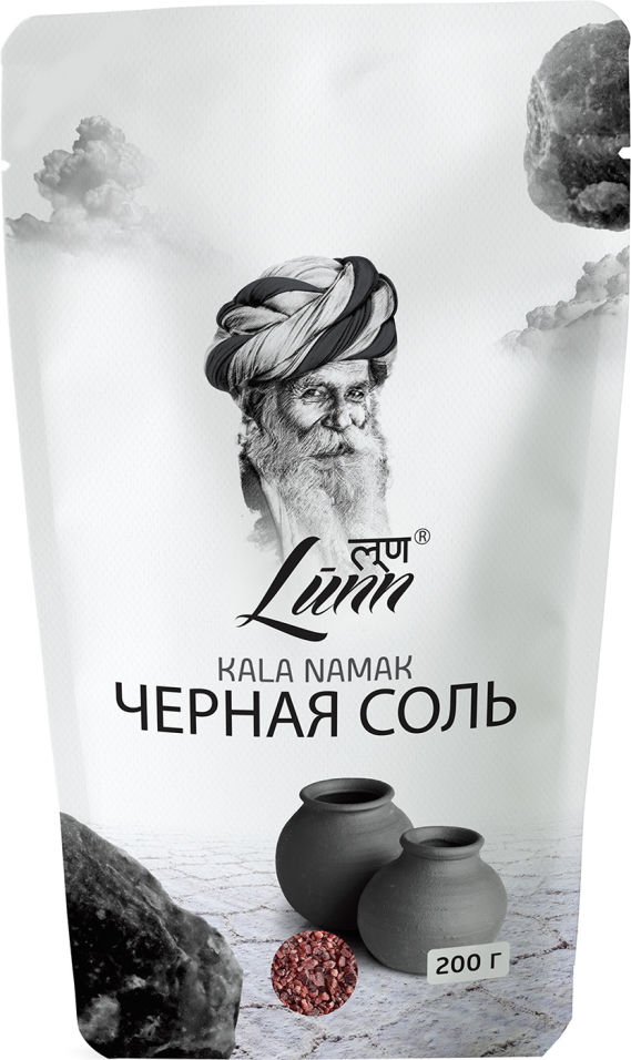 Соль Lunn Черная 200г