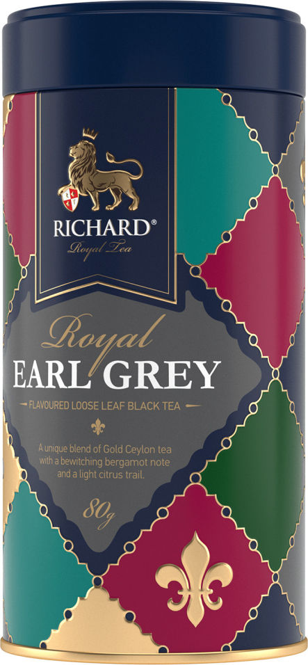 Чай черный Richard Royal Earl Grey 80г