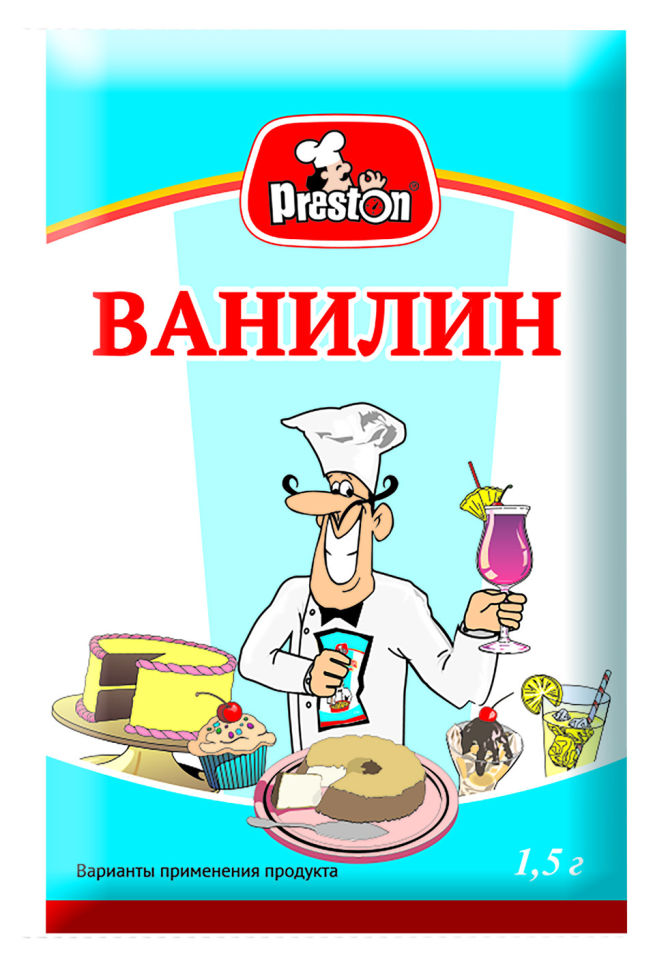 Ванилин Preston 1.5г