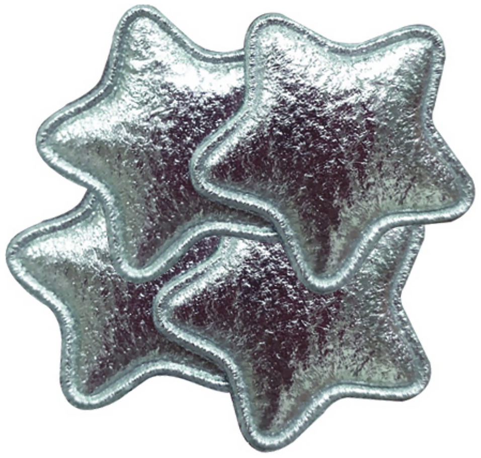 Украшение декоративное Magic Pack Серебристые звездочки 4 шт