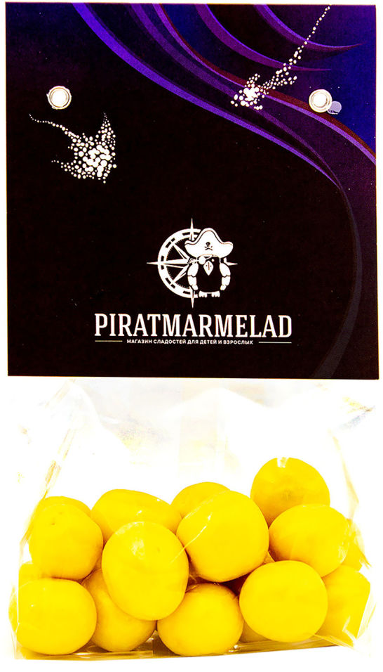 Драже Pirat Marmelad Кумкват в белом шоколаде 200г