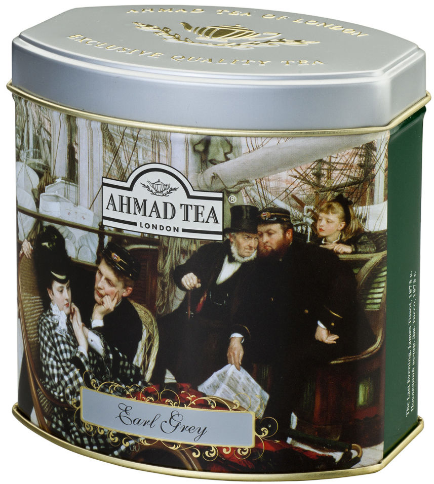 Чай в металлической коробке. Чай Ahmad Tea Earl Grey 100г. Чай Ahmad "Earl Grey Tea", черный листовой в жестяной банке, 100 г. Чай "Ahmad Tea", "Earl Grey", чёрный, 100г. Чай Ахмад 100г Эрл грей Файн.