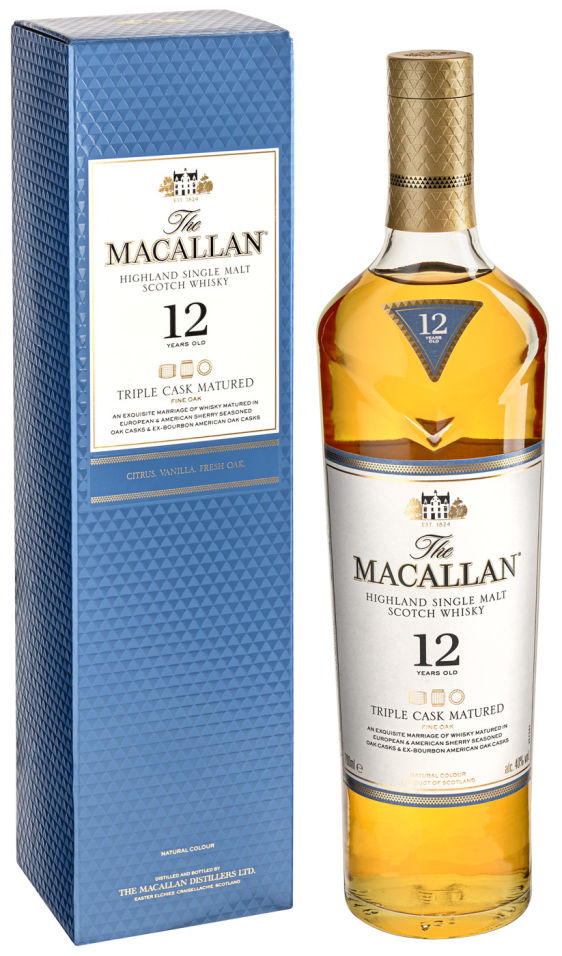 Отзывы о Виски Macallan Triple Cask 12 лет 40% 0.7л