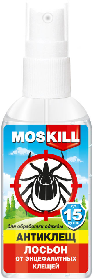 Спрей акарицидный Москилл Антиклещ 60мл 142₽