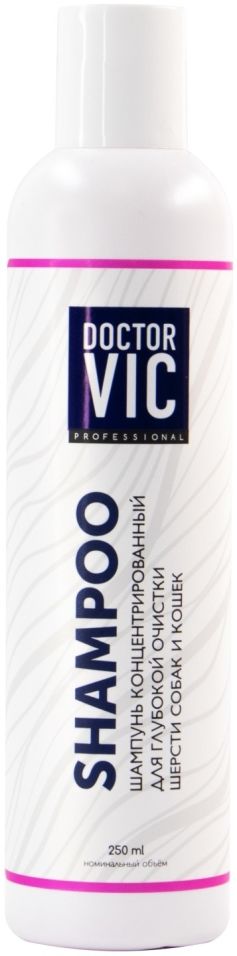 Шампунь для собак и кошек Doctor VIC для глубокой очистки 250мл