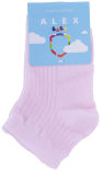 Носки для младенцев Alex Textile BF-5507 бесшовные розовые 6-12мес