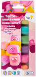 Набор для творчества Genio Kids Тесто-пластилин 6 цветов Маршмеллоу цвета