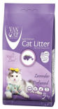 Наполнитель для кошачьего туалета Van Cat Lavender с ароматом лаванды 5кг Наполнитель для кошачьего туалета Van Cat Lavender с ароматом лаванды 5кг