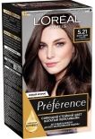 Краска для волос Loreal Paris recital Preference 5.21 Нотр-дам глубокий светло-каштановый Краска для волос Loreal Paris recital Preference 5.21 Нотр-дам глубокий светло-каштановый