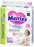 Подгузники Merries M 6-11кг 76шт Подгузники Merries M 6-11кг 76шт