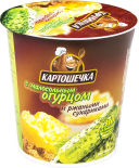 Пюре Картошечка картофельное с ржаными сухариками и малосольным огурцом 50г Пюре Картошечка картофельное с ржаными сухариками и малосольным огурцом 50г