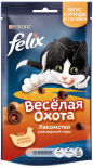 Лакомство для кошек Felix Веселая охота со вкусом курицы и печени 50г