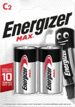 Батарейки Energizer Max С/LR14 2шт Батарейки Energizer Max С/LR14 2шт