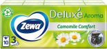Носовые платки Zewa Deluxe Ромашка 3 слоя 10*10шт Носовые платки Zewa Deluxe Ромашка 3 слоя 10*10шт