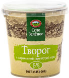 Творог Село Зеленое 5% 220г Творог Село Зеленое 5% 220г