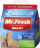 Наполнитель для кошачьего туалета Mr.Fresh Smart для короткошерстных кошек 4.5л