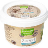 Йогурт Полезные продукты Натуральный 2.5% 450г Йогурт Полезные продукты Натуральный 2.5% 450г