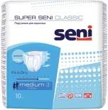 Подгузники Super Seni Classic Medium для взрослых 10шт