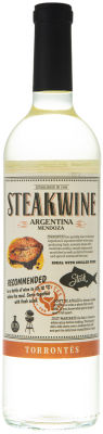 Вино Steakwine Torrontes белое полусухое 12.5% 0.75л