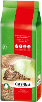 Наполнитель для кошачьего туалета Cats Best Original древесный 40л