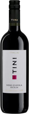 Вино Tini Nero D'Avola красное полусухое 13% 0.75л