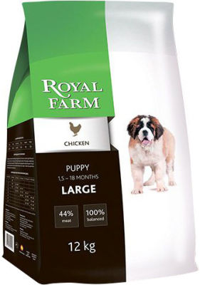 Сухой корм для щенков Royal Farm Курица для крупных пород 2кг