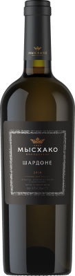 Вино Мысхако Шардоне белое сухое 14.5% 0.75л