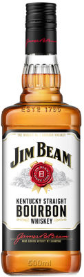Виски Jim Beam White Bourbon 40% 0.5л