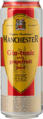 Коктейль Manchester Gin-Tonic&Grapefruit 7.2% 0.45л