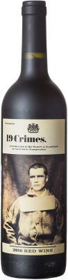 Вино 19 Crimes. красное полусухое 13.5% 0.75л