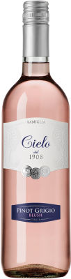 Вино Cielo Pinot Grigio Blush 15 розовое полусухое 12% 0.75л
