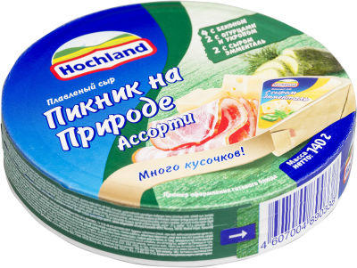 Сыр плавленый Hochland Пикник на природе 55% 140г