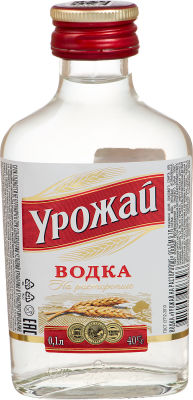 Водка Урожай на расторопше 40% 0.1л