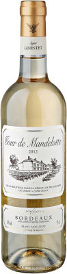 Вино Tour de Mandelotte Bordeaux Blanc Moelleux белое полусладкое 9.1-13% 0.75л