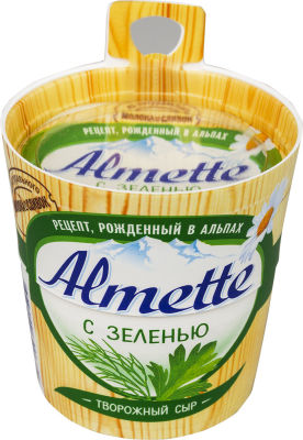 Сыр творожный Almette с зеленью 60% 150г